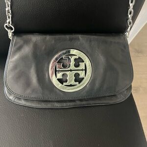 Tory Burch black leather cross body